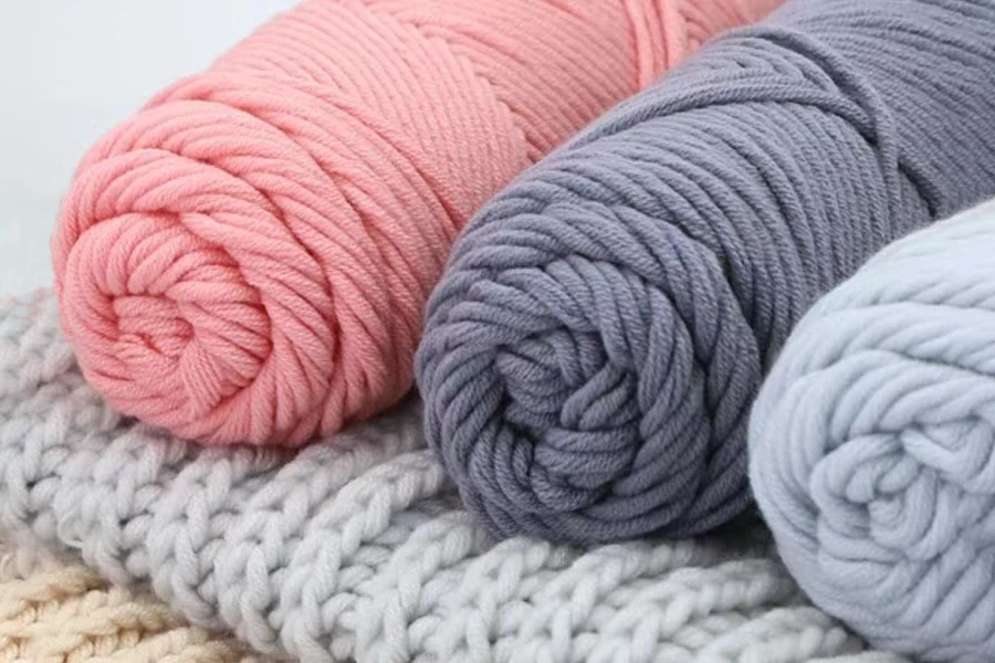 Smooth Cotton Yarn For Newborns