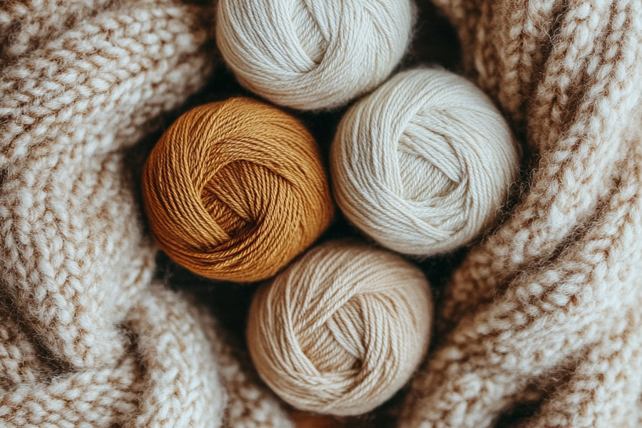 Eco-Friendly Milk Cotton Yarn